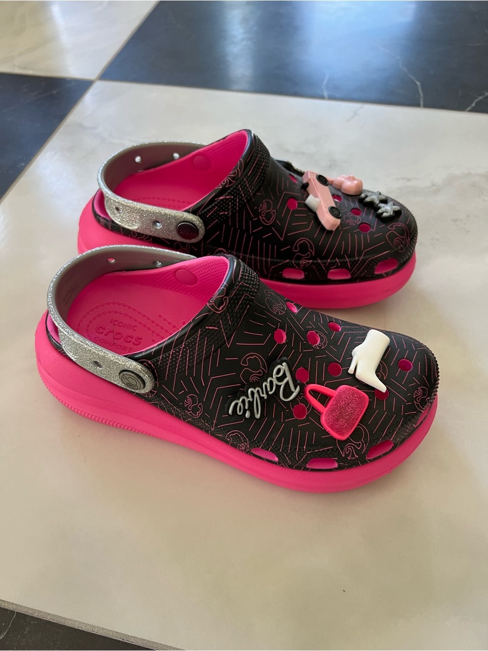 Crocs x Barbie collaboration women size 9